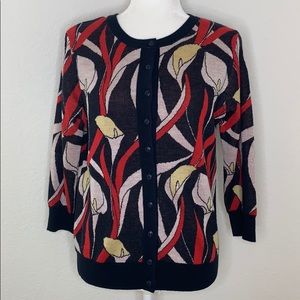 Chelsea & Theodore Retro Wool Cardigan